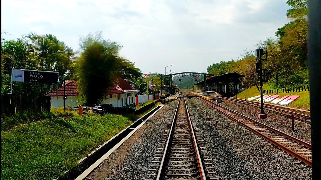 BACKRIDE JALUR GANDA! Stasiun Wojo sampai Stasiun Wates