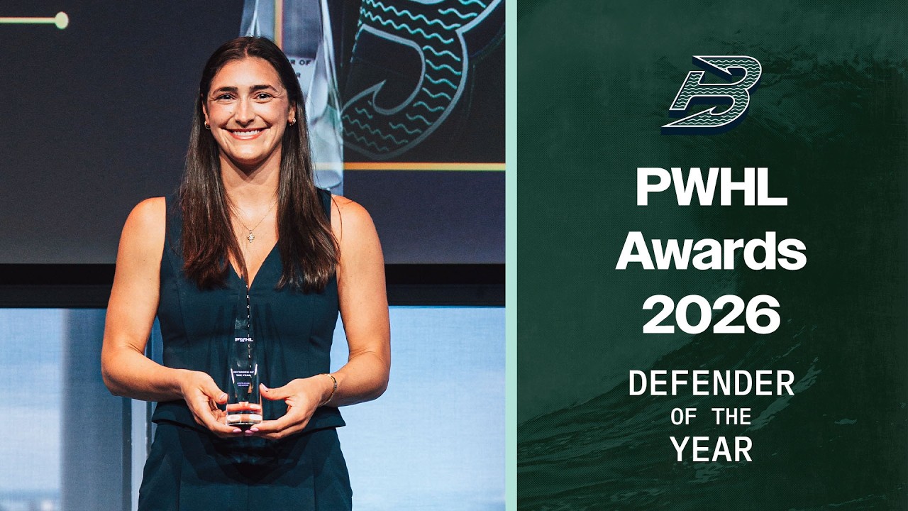 PWHL Awards 2026 | Defender of the Year | Megan Keller