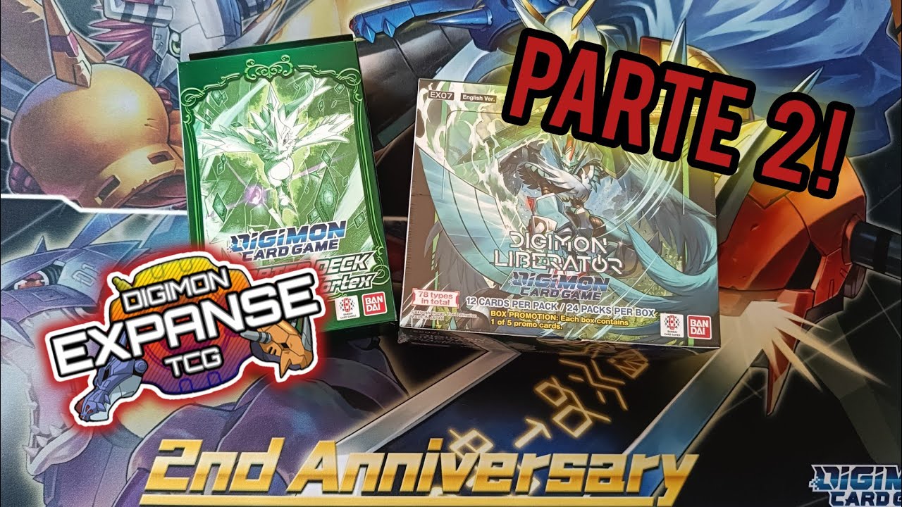 Unboxing Digimon Liberator EX7 - Digimon TCG