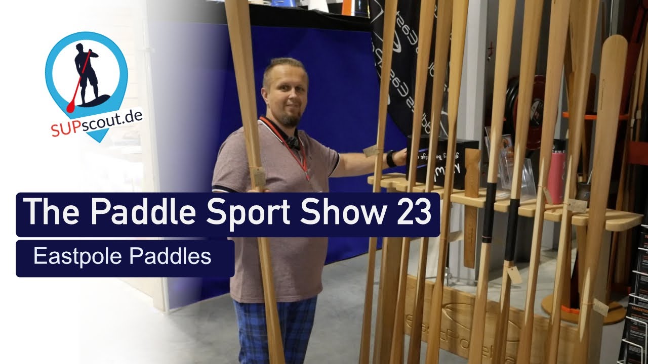 The Paddle Sport Show 2023 - traumhaft schöne Holzpaddel von Eastpole Paddles