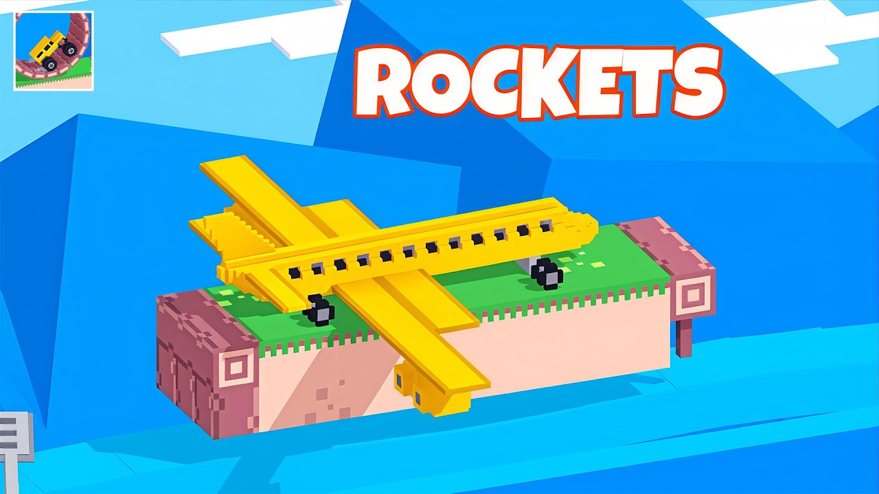 Fancade-Rockets Drive Mad. All New Levels Gameplay Walkthrough,Android, Enjoy Fancade EP-No29