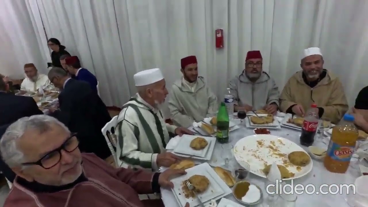 FTOUR DU 10 MARS | DÎNER ACMA, LE MAIRE , LE CONSUL DU MAROC ET LES FIDÈLES – PARTIE 3