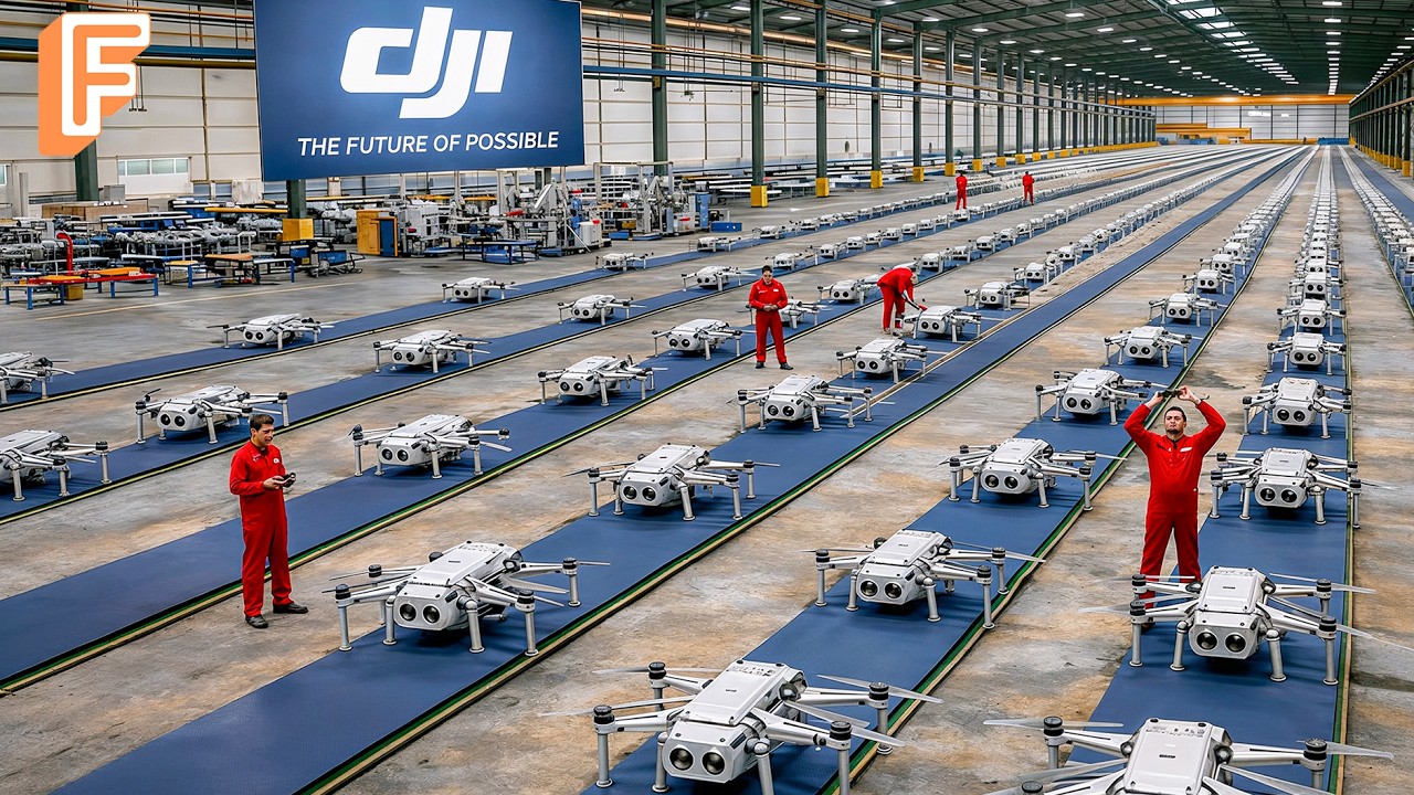 How Millions of Drones Are Made Inside DJI’s Massive Factory