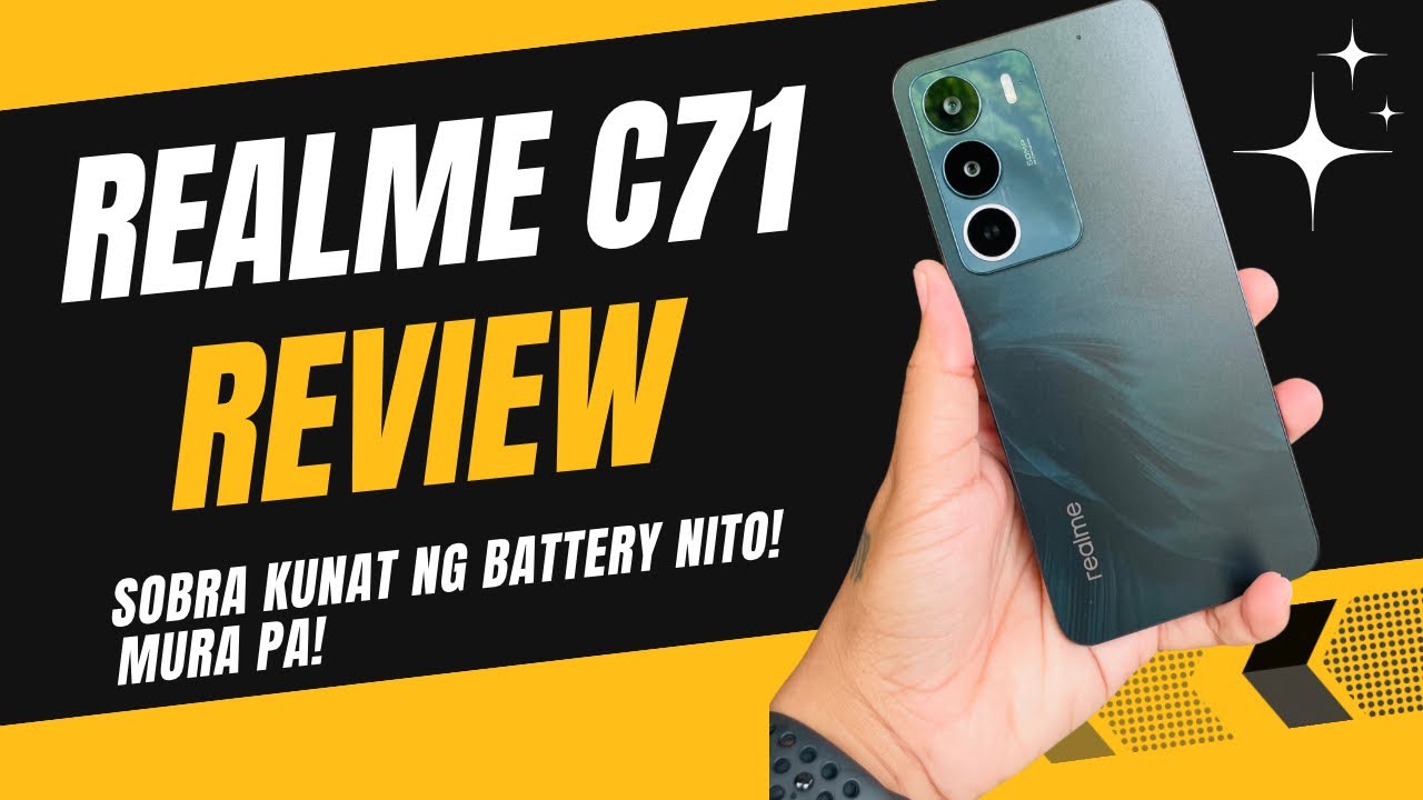 REALME C71 FULL REVIEW: BUDGET PHONE NA MAGANDA ANG CAMERA AT MAKUNAT ANG BATTERY!?