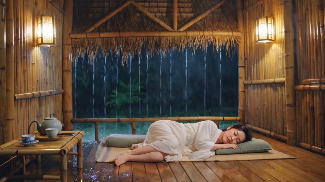 Listen Tonight 🌙 Calming Rain Sounds for Deep Sleep, Peace & Anxiety Relief