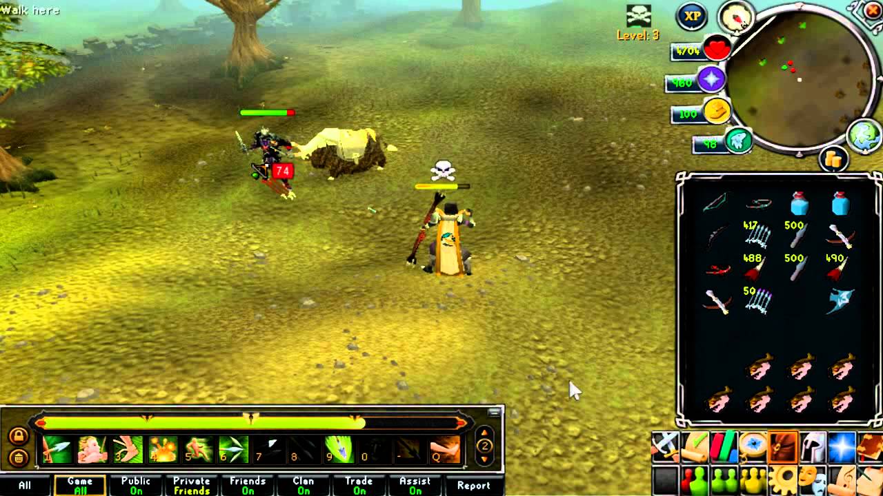 RuneScape - RANGE ABILITIES - New Combat Beta