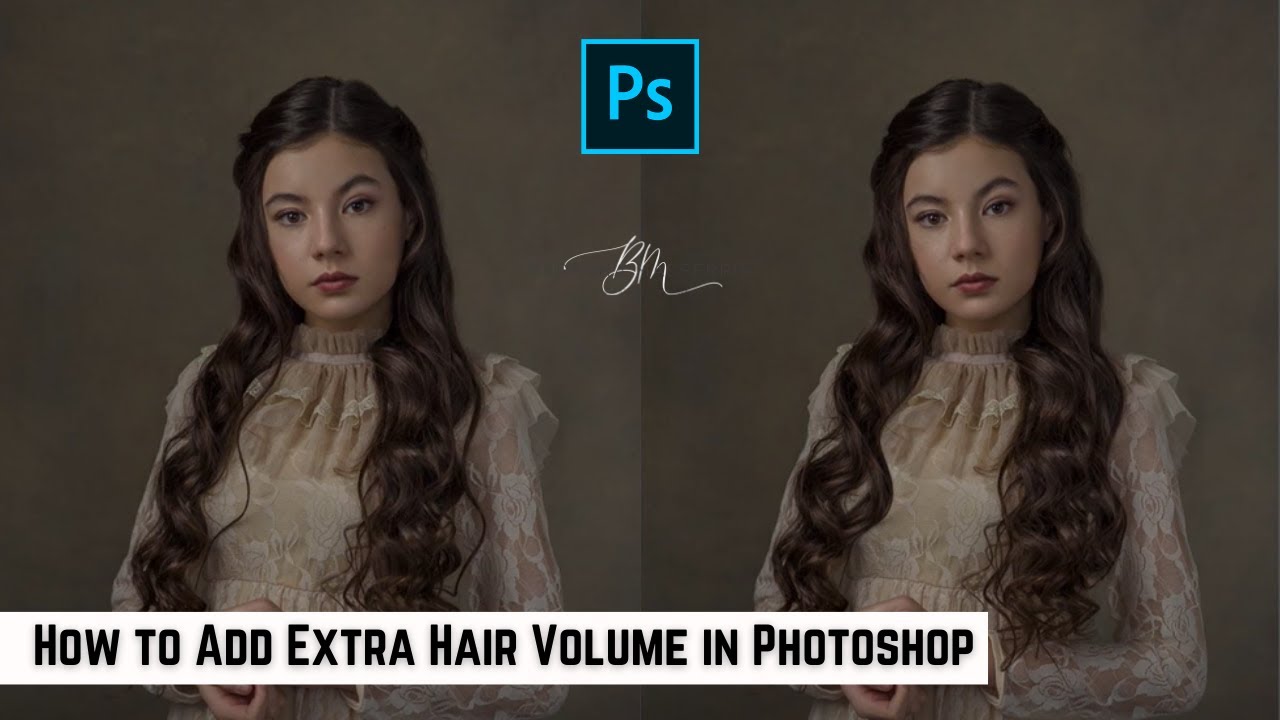 HOW TO ADD EXTRA HAIR AND VOLUME IN PHOTOSHOP | PHOTOSHOP TUTORIAL