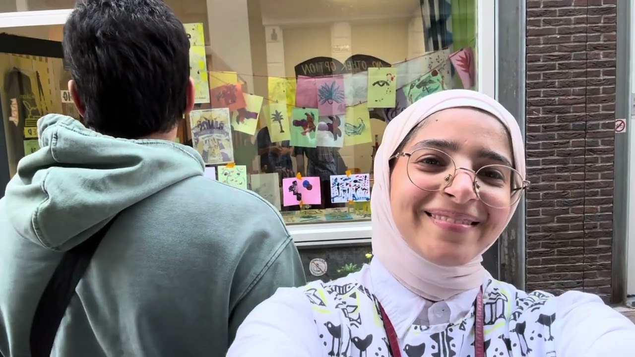 فن شعبي في هولندا؟ -أول ورشة في أوروبا😊