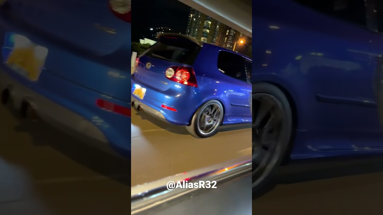 MK5 Golf R32 VR6 Turbo Shoots Flame While Cruising