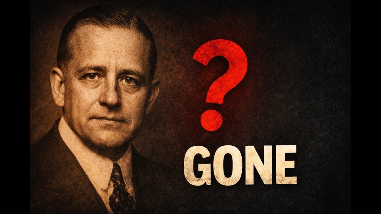 The Judge Who Vanished Without a Trace (Unsolved Since 1930)