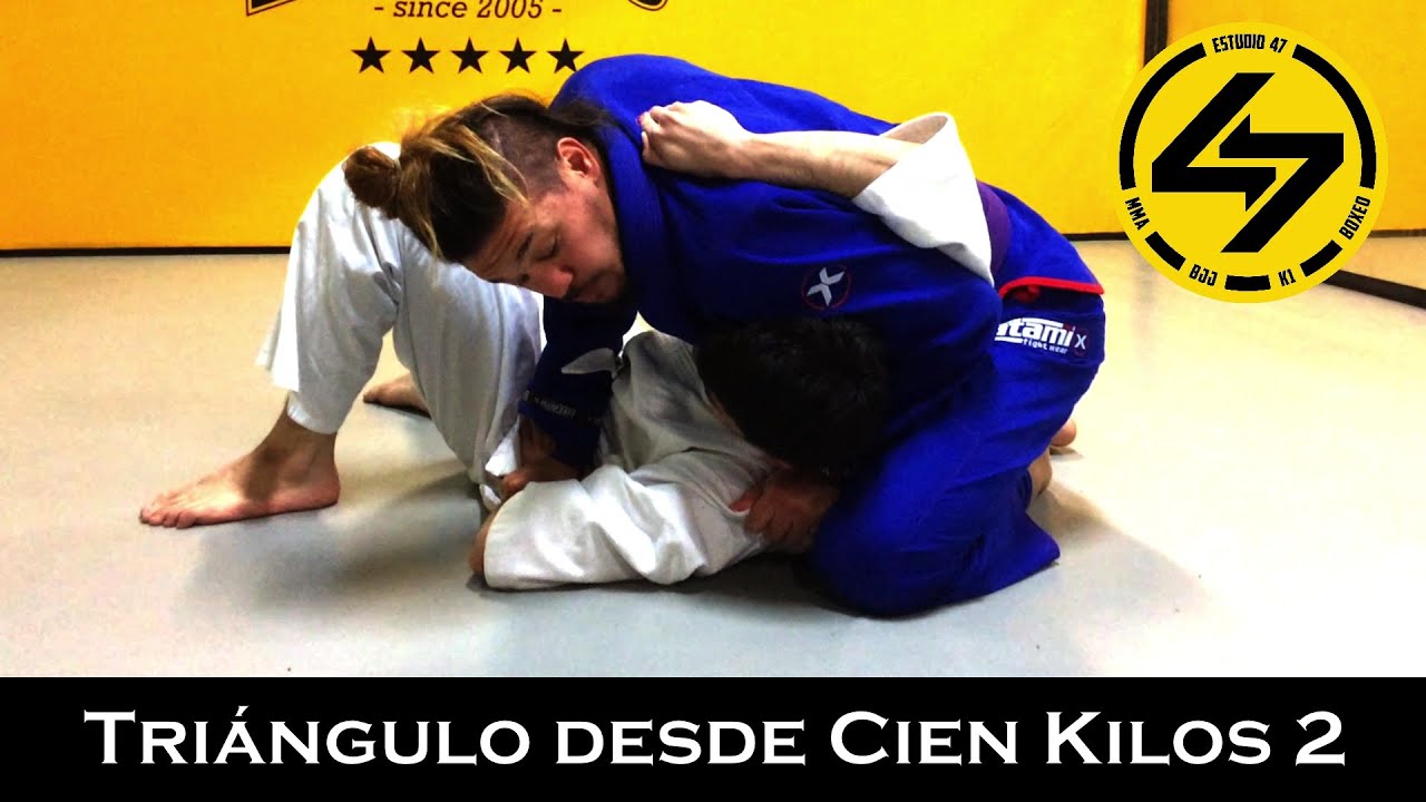 BJJ | 🔺TRIÁNGULO desde Posición Lateral (100 KILOS 2)