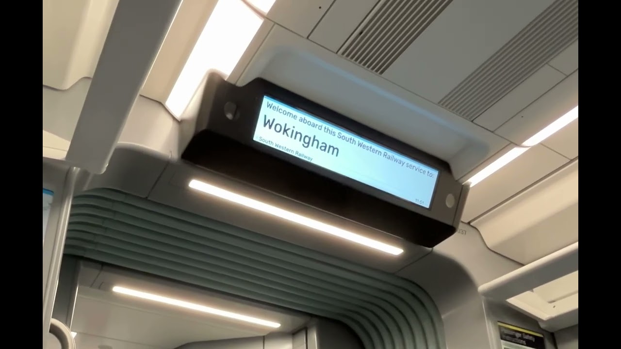 SWR Class 701 Announcement - London Waterloo - Wokingham (27/10/25)