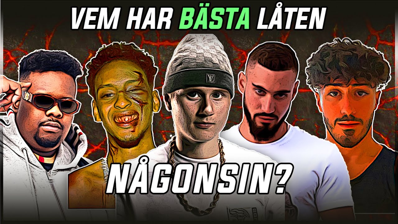 VEM HAR BÄSTA LÅTEN? (Dree Low, Einar, Ant Wan, Yasin, Haval, JB m.fl.) | Swedish Rap Reaction