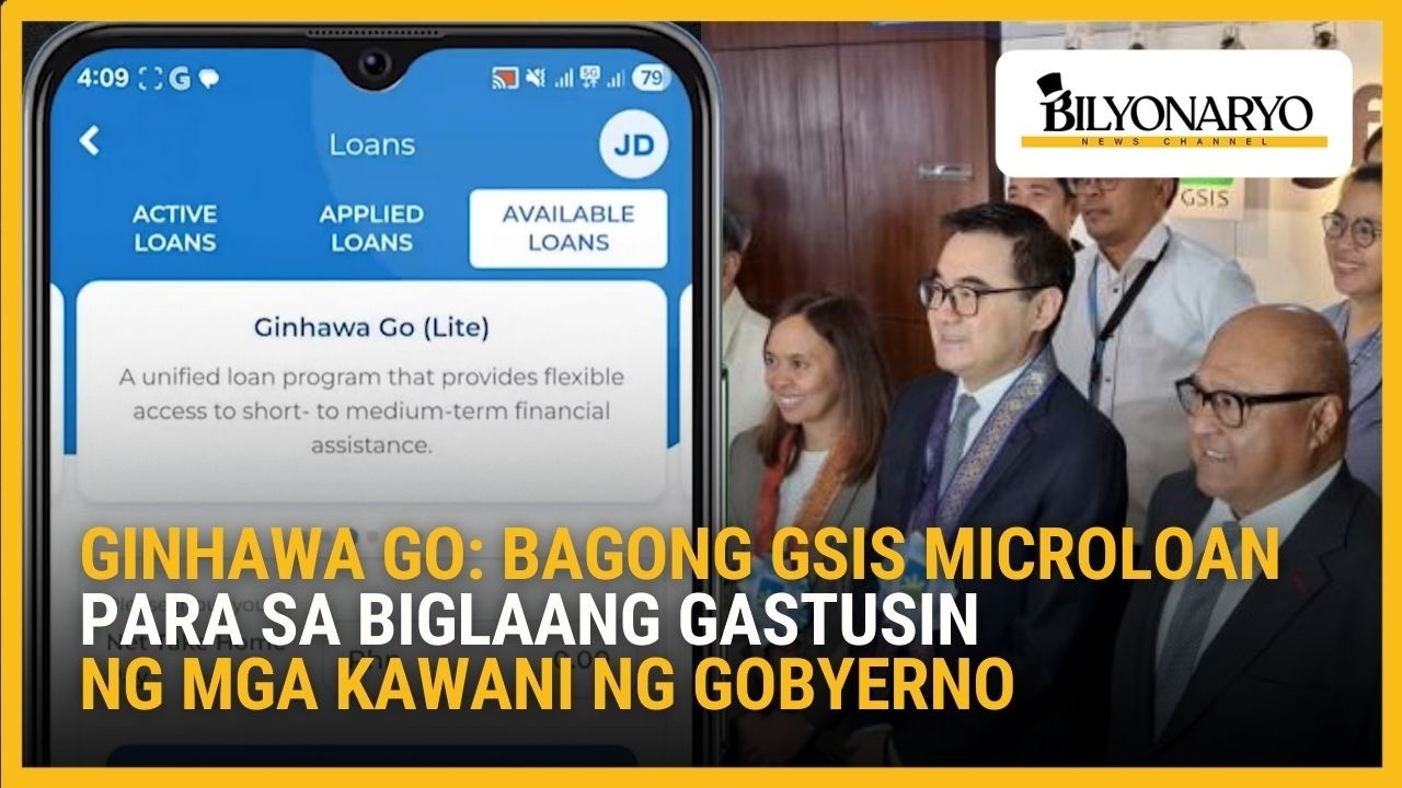Ginhawa Go: Bagong GSIS microloan para sa biglaang gastusin ng mga kawani ng gobyerno | Agenda