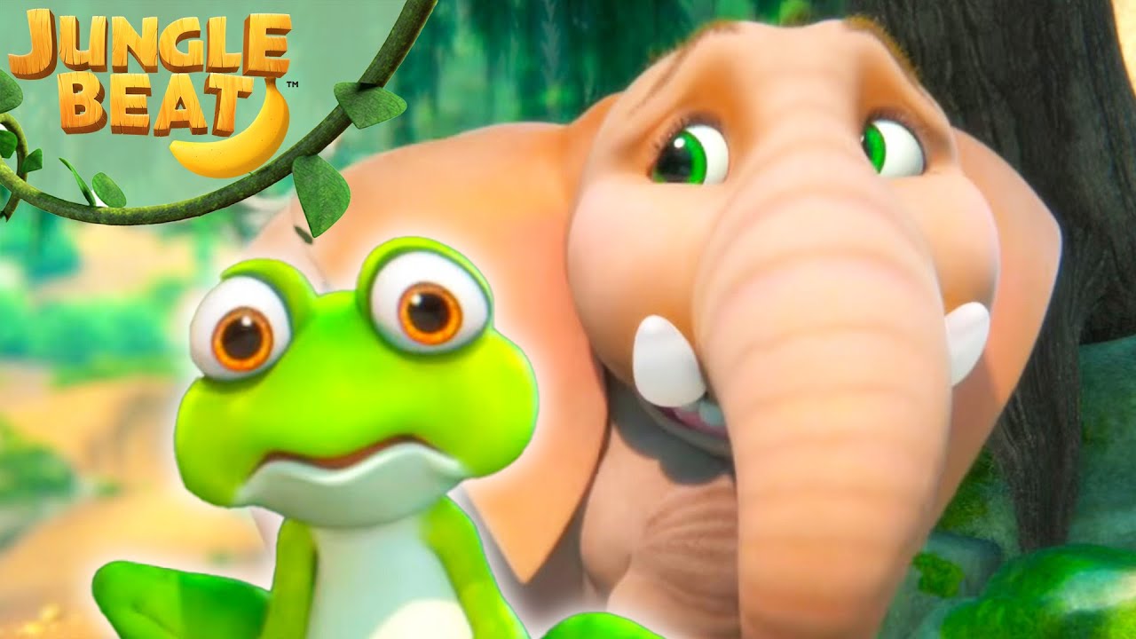 Scared Elephant and scared Frog | Jungle Beat: Munki & Trunk | Kids Cartoon 2025