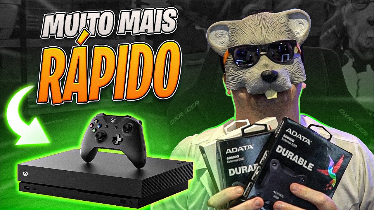 INSTALANDO SSD NO XBOX ONE X - MODO DIFÍCIL