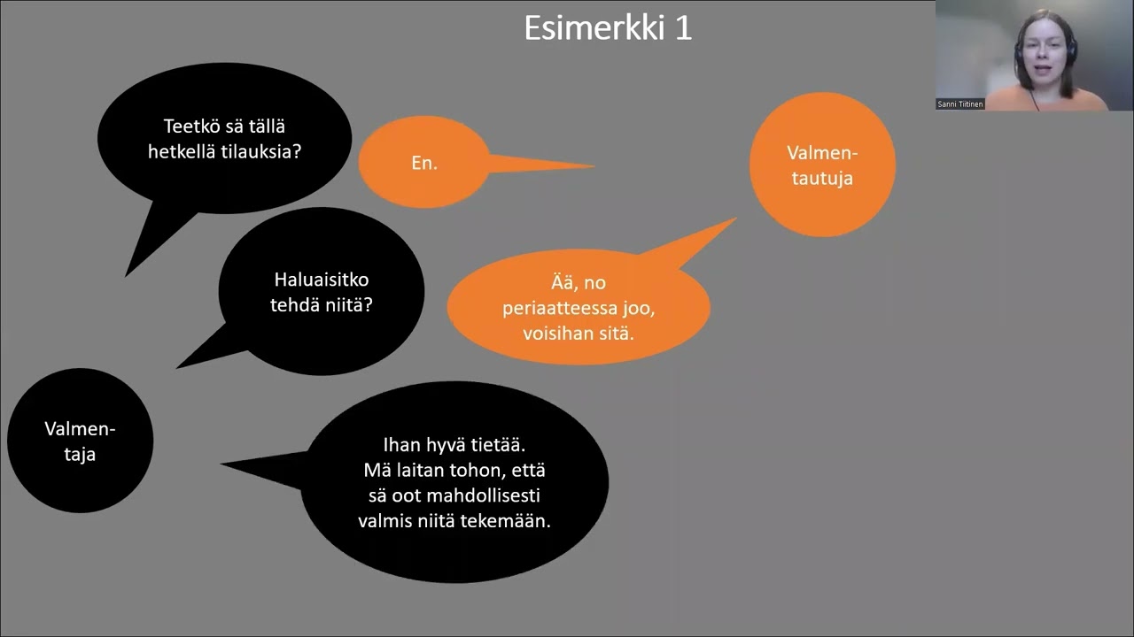 Tavoitteet vuorovaikutuksessa (Sanni Tiitinen)