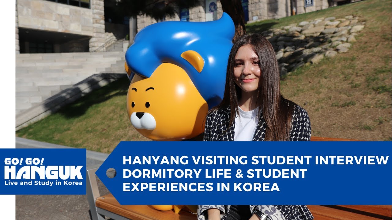 🎤 Hanyang Visiting Program Student Interview | 🏠 Dormitory Life & Student Experiences in Korea!