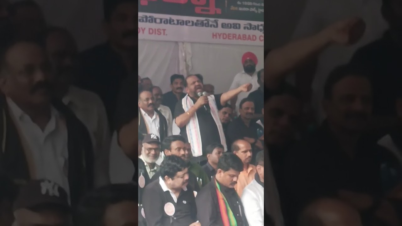 ఉద్యమ చైతన్యం కలిగిస్తూ పాట పాడుతున్న TGEJAC ఛైర్మెన్ మారం జగదీశ్వర్ గారు 💐💐💐 #TNGO #TPTF