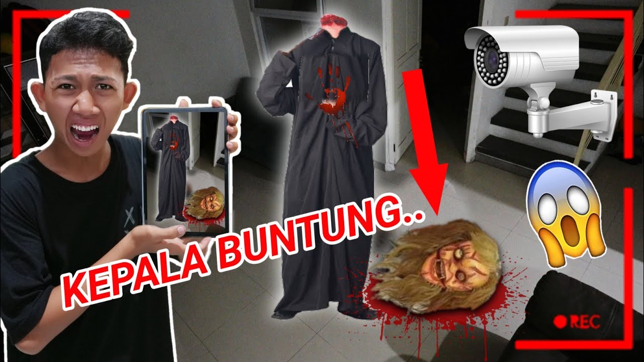 HAMPIR CEL4KA!! Penampakan H4ntu Kepala Buntung Tengah Malem TEREKAM CCTV!??😱 | Mikael TubeHD