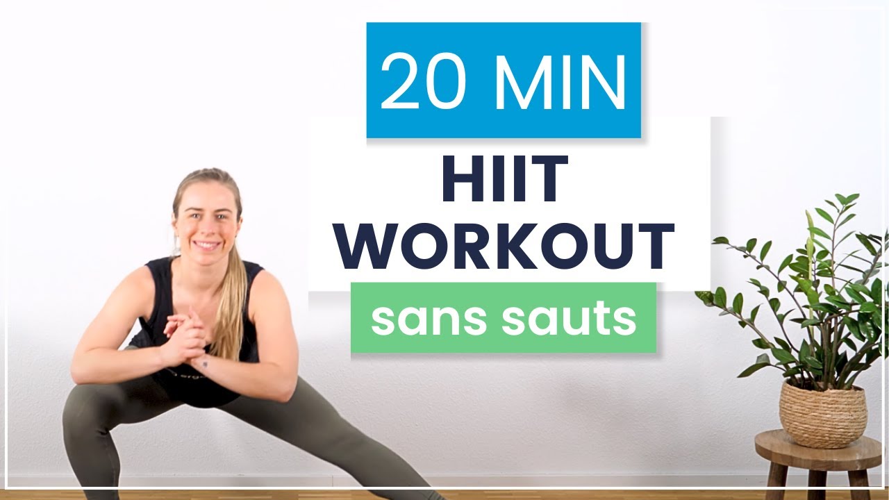 HIIT sans sauts - 20 Min pour Brûler des Calories sans Impacter les Articulations