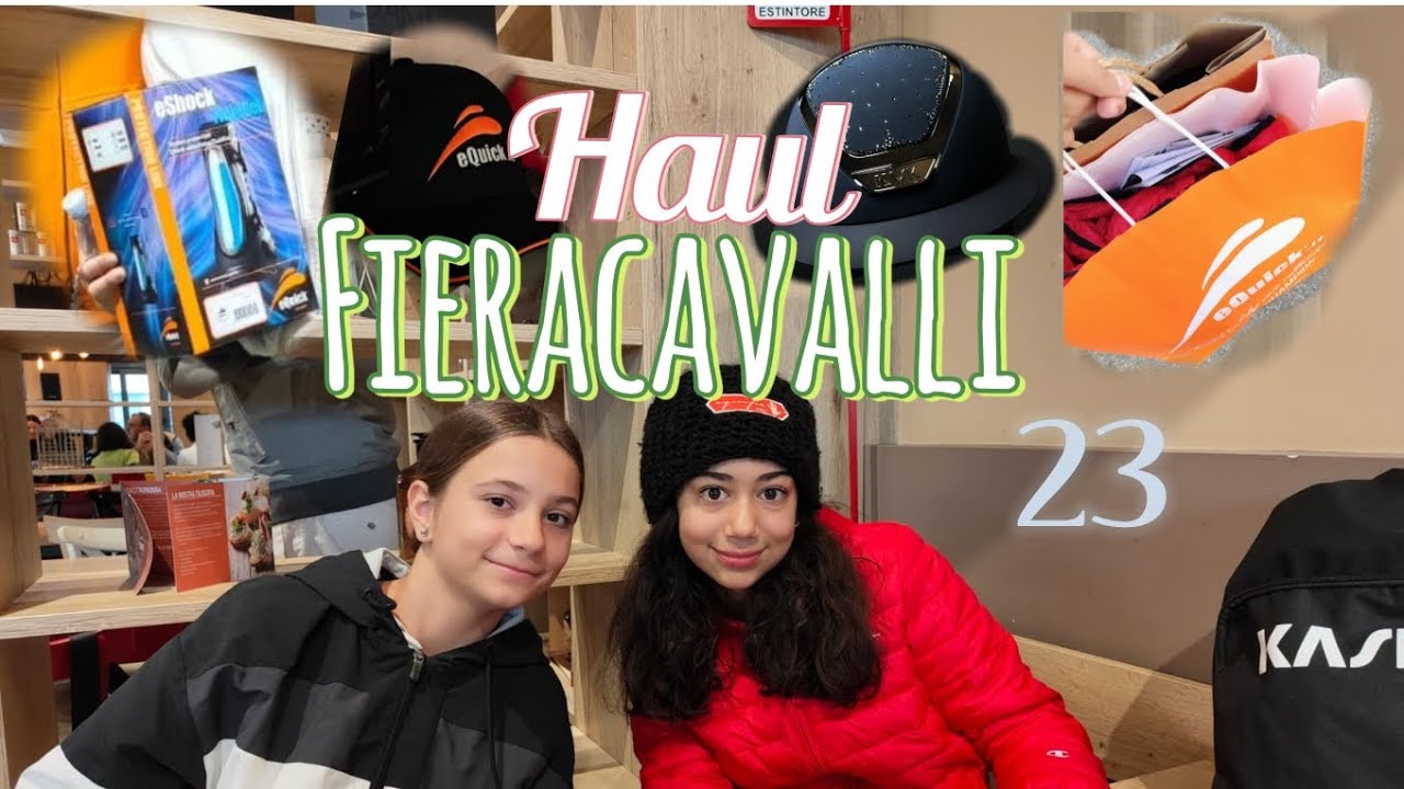 Haul fieracavalli 23 😍 (con la Camyy)