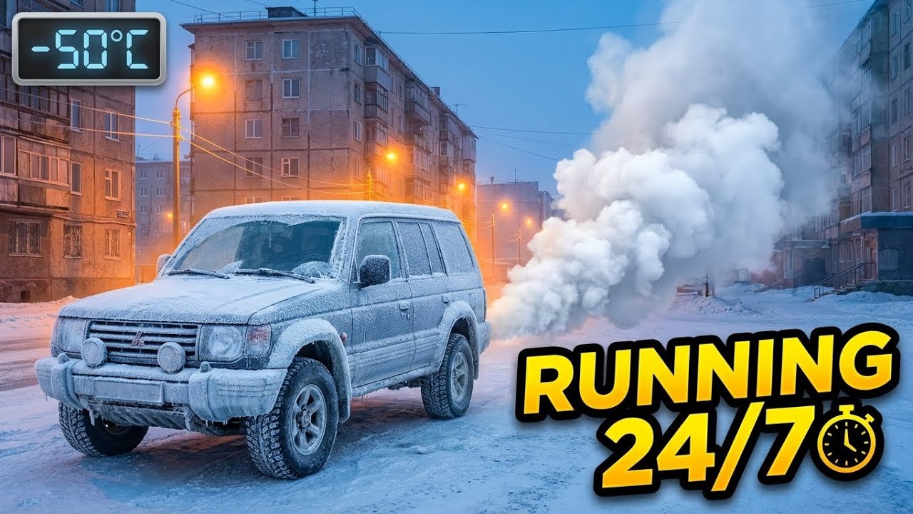 Why We Never Turn Off Our Cars in Yakutia (-50°C)