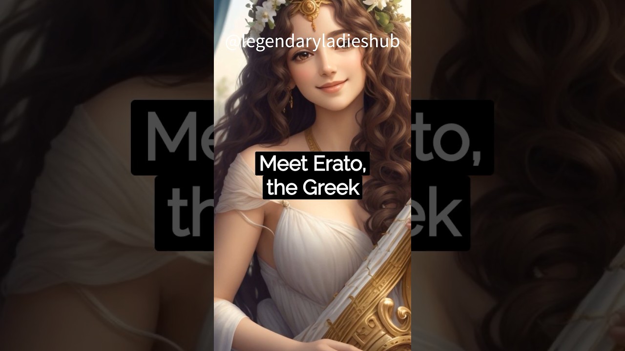 Greek Muse: Erato, the Goddess of Love Poetry #greekmythology
