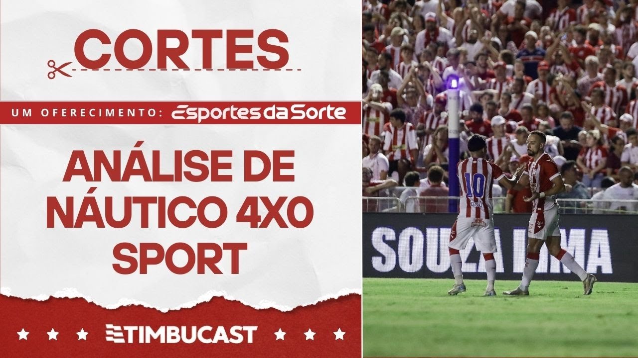 CORTES - NÁUTICO GOLEIA o Sport nos AFLITOS - Pernambucano 2026