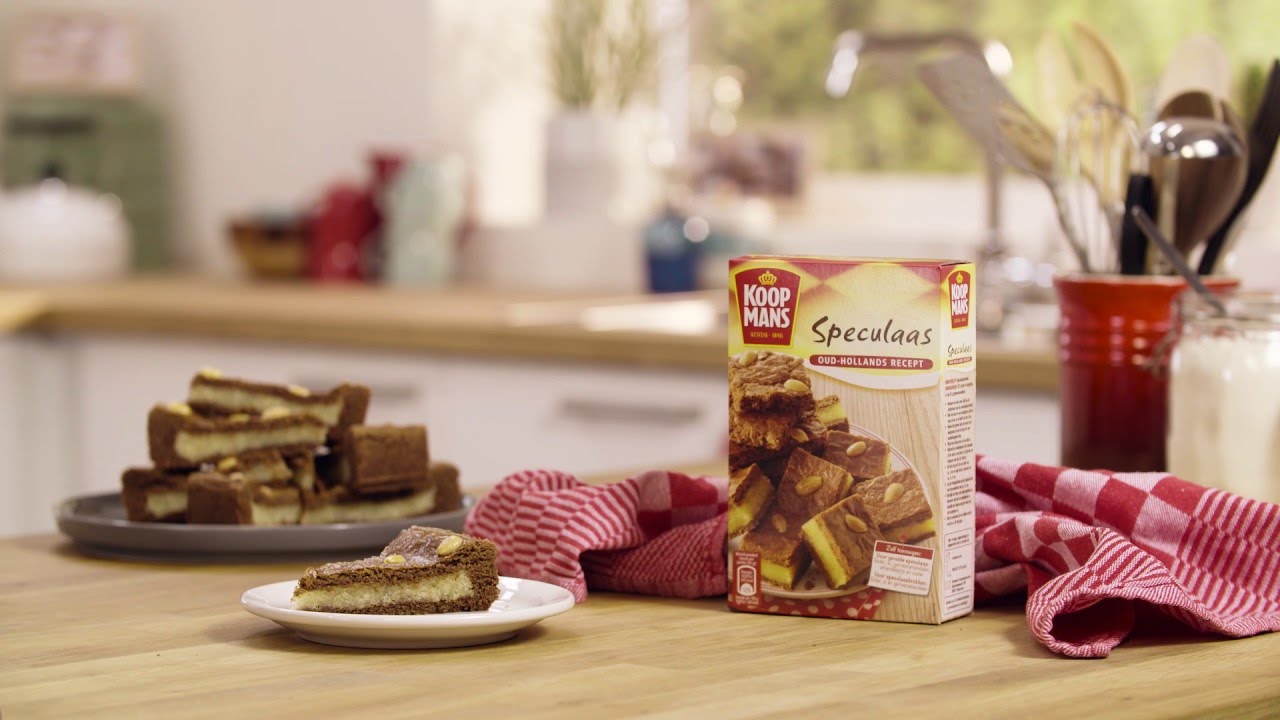 Speculaas bakken met Koopmans