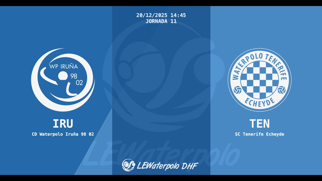 LEWaterpolo DHM /J11 / CD Waterpolo Iruña 98 02 - SC Tenerife Echeyde
