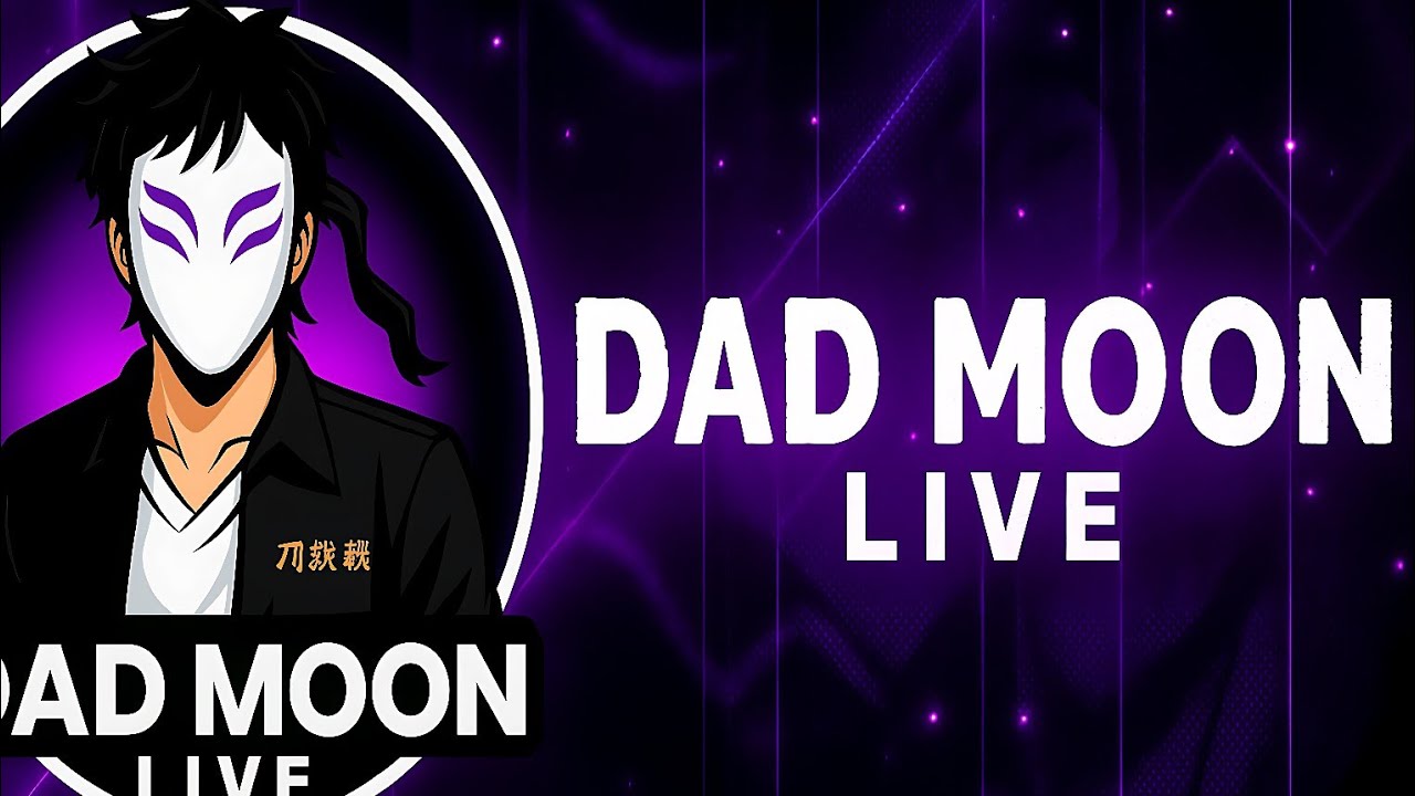 DAD MOON LIVE 🍀 FREE FIRE LIVE 👺 BR SNIPER ROOM AND 1 V 4