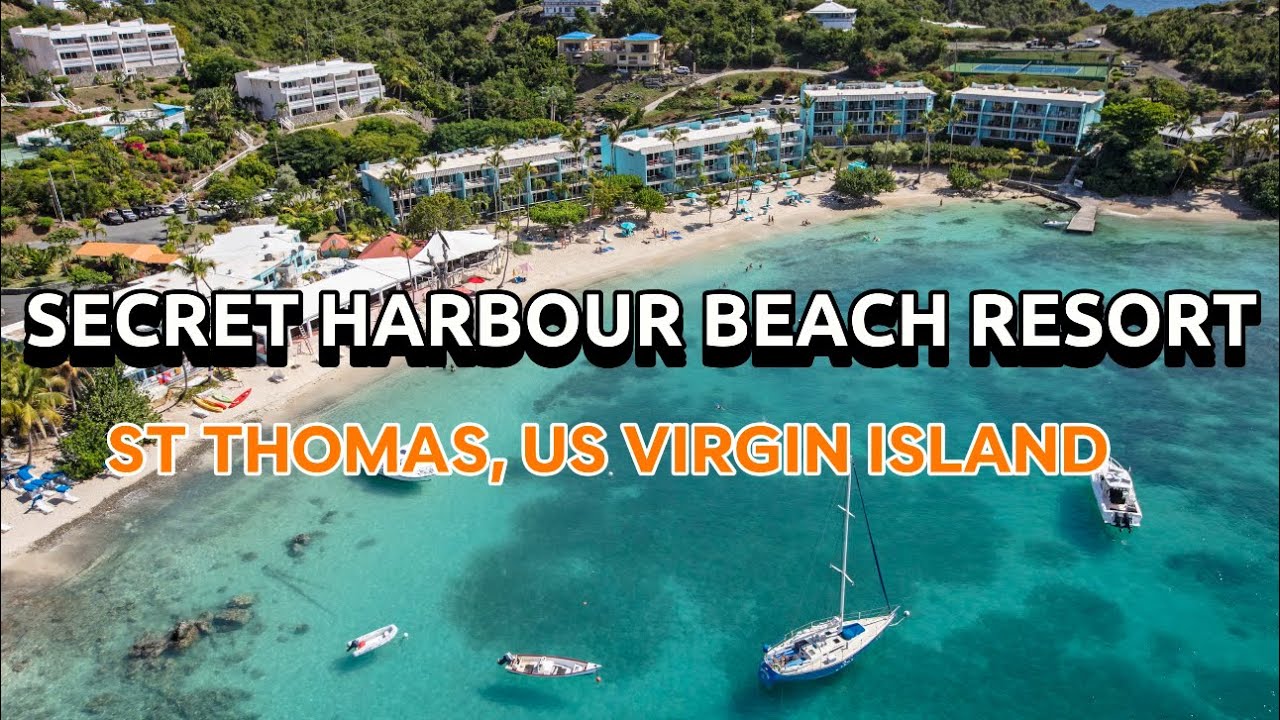 Secret Harbour Beach Resort St Thomas Hotel Tour | US Virgin Islands Walking Tour