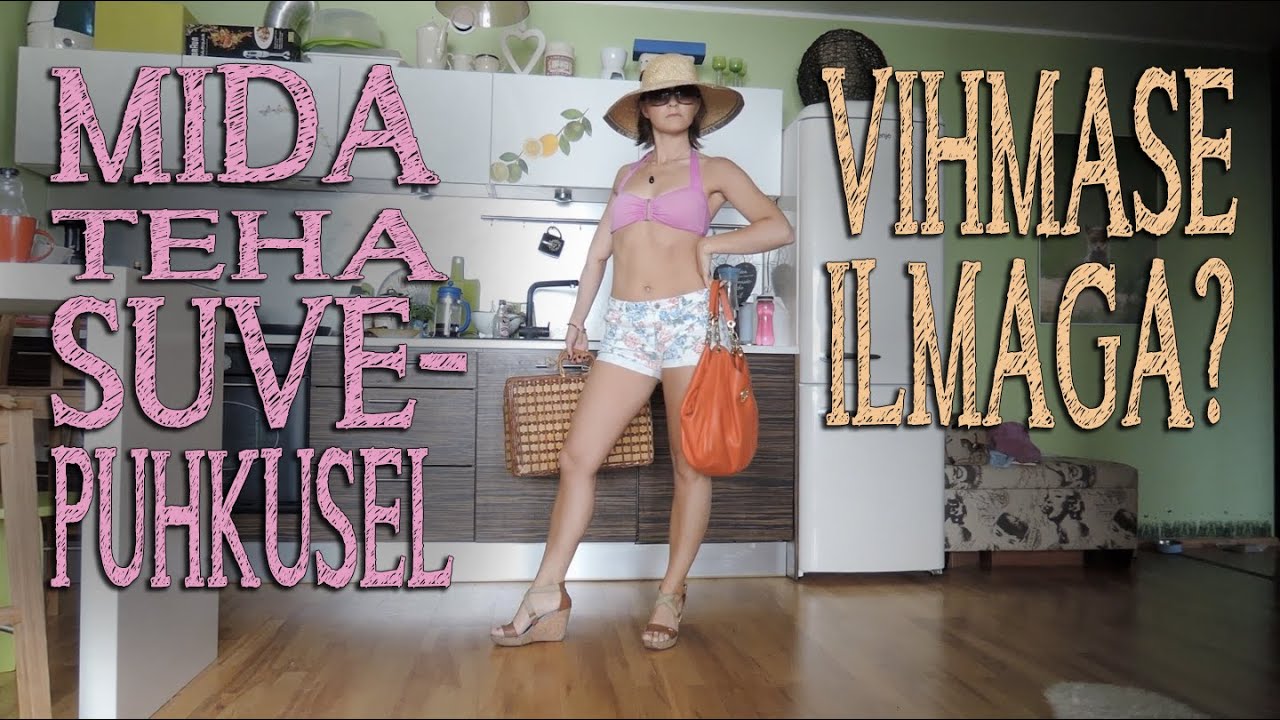 Mida teha suvepuhkusel vihmase ilmaga?
