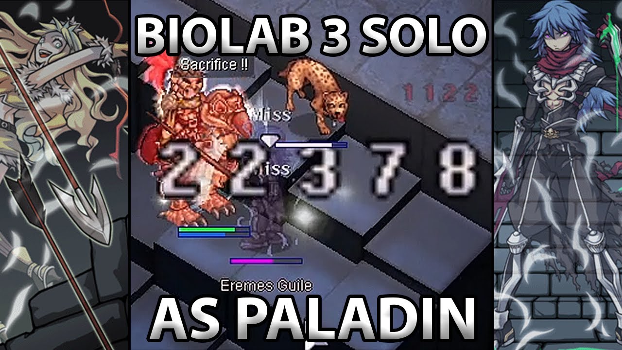 Biolab 3 Solo as Paladin - Ragnarok Online Pre-Renewal