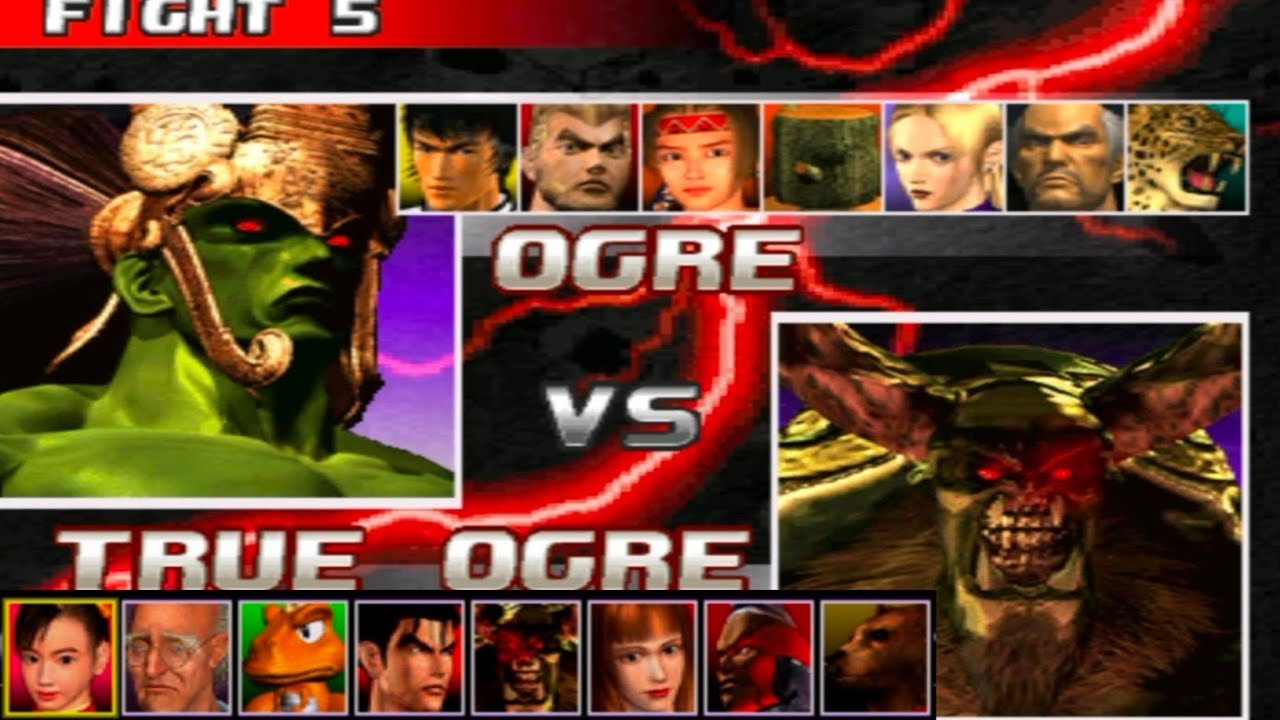 Teambattle|Ogreteam vs true ogre team|tekken3