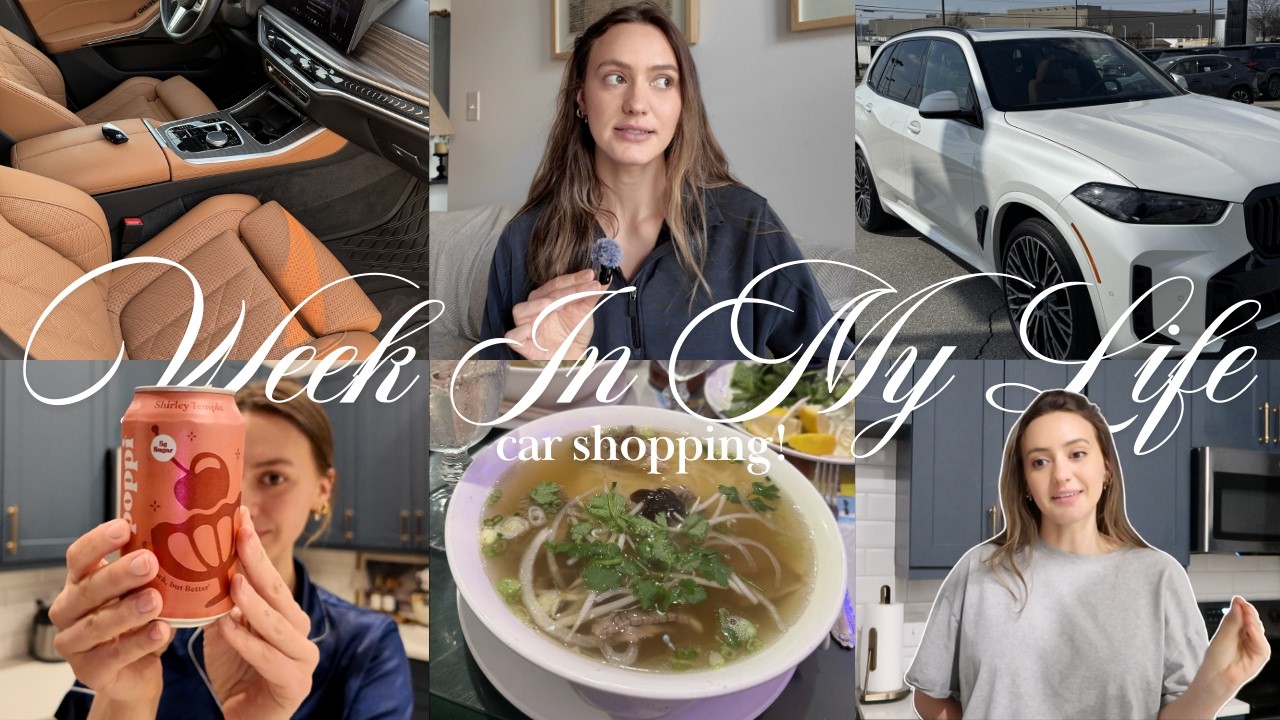 My car broke down, promotion news, & we bought a new car! 🚗 Work Week In My Life