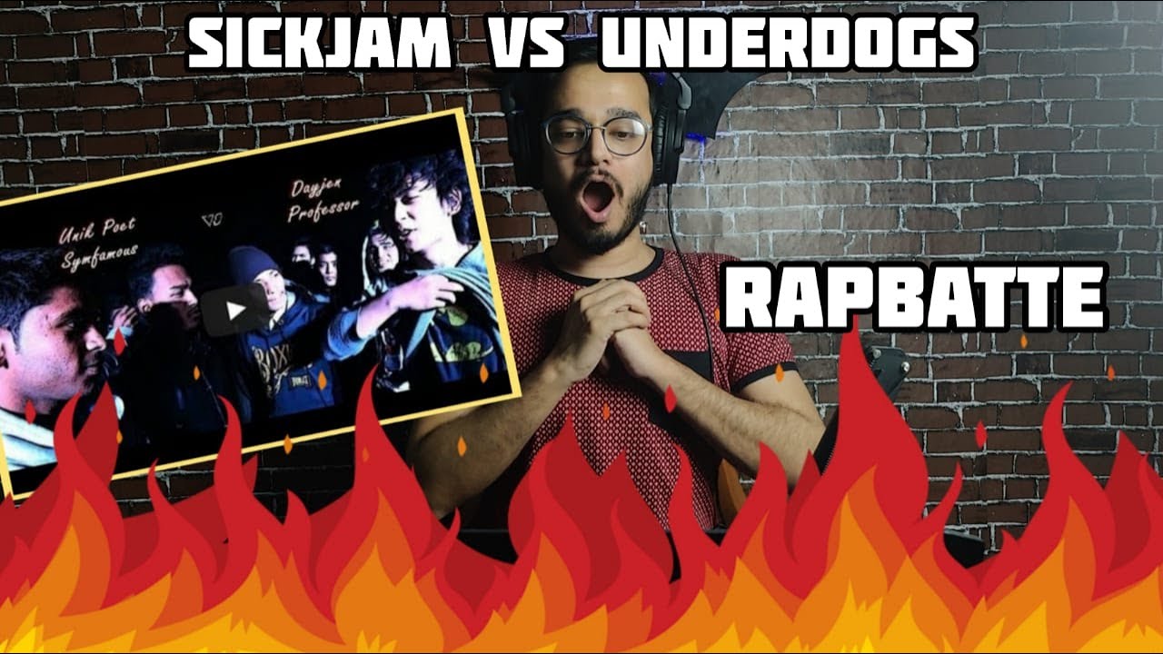 SickJam [Dayjen and Professor] Vs Underdogs [Unik Poet and Symfamous] - Raw Barz (RAP BATTLE)