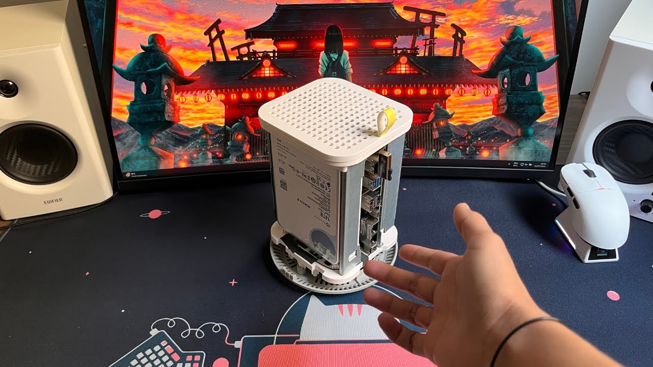 Conheça o meu Mini PC AOOSTAR R1 Nas Intel N100! Minha própria nuvem de backup particular.