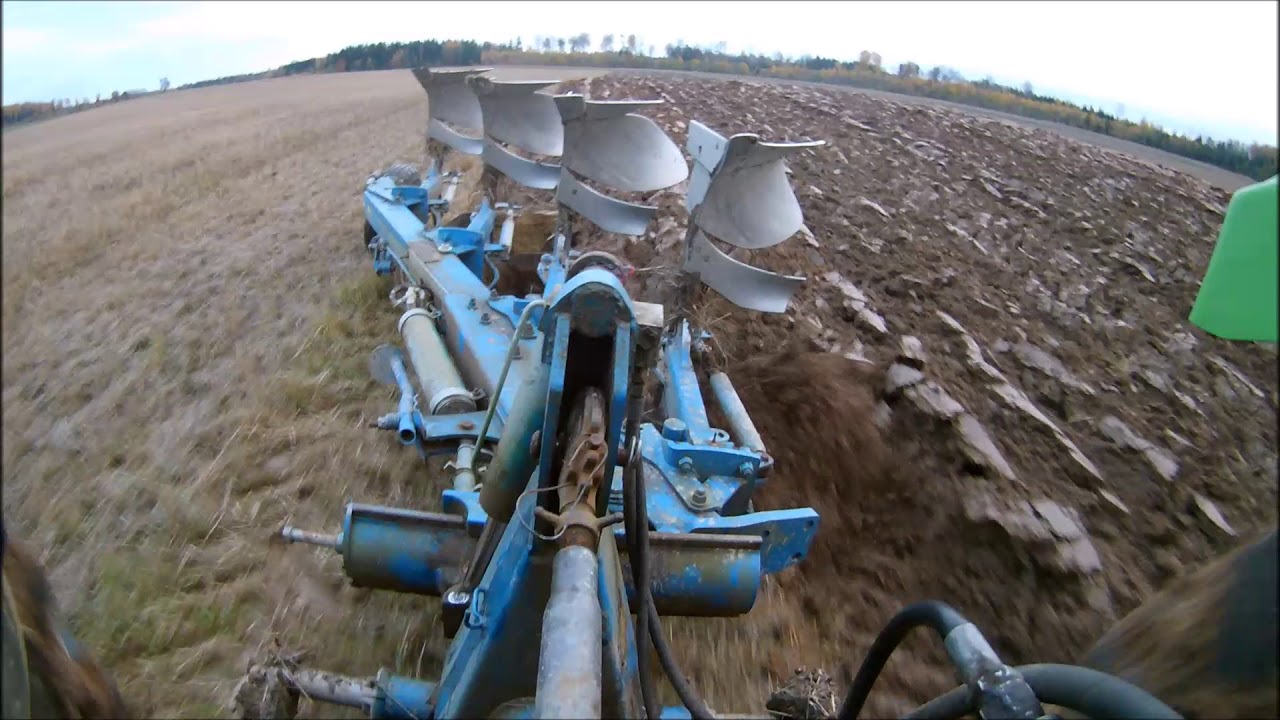 Ploughing with Deutz-Fahr Agrostar 6.81 & Överum Xcelsior CX 4975
