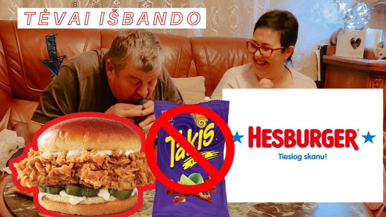 Vlogmas day 13. Tevai ragauja JUNK FOOD | To nesitikėjau