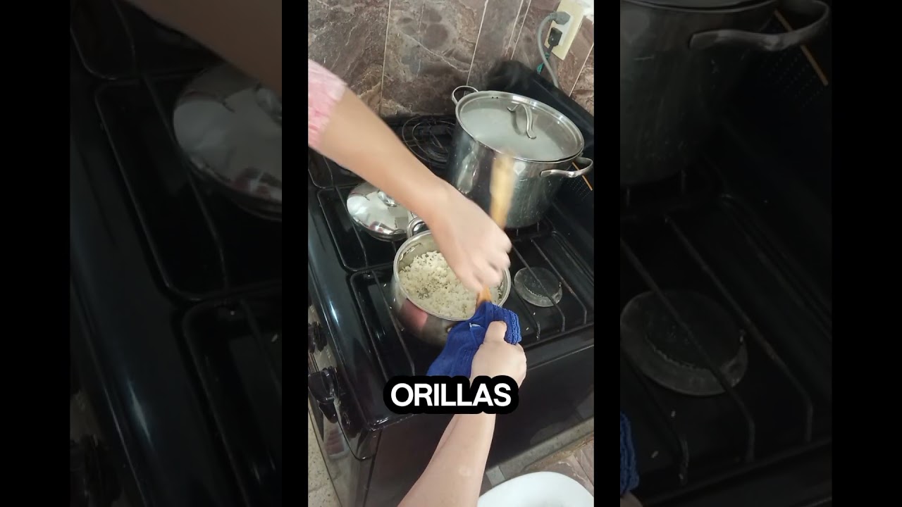 Como hacer arroz blanco casero/ aquí está mi mamá.