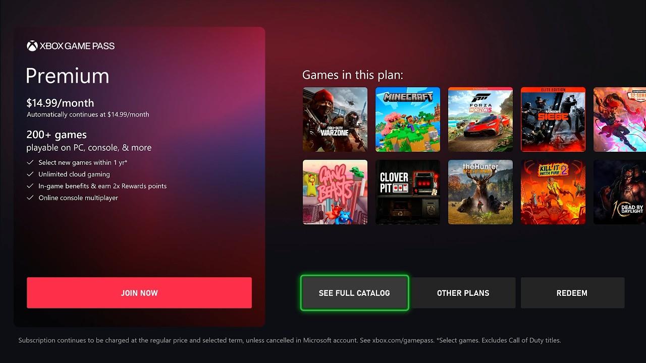 Список всех игр для XBOX Game Pass Premium [июнь 2026 г.]