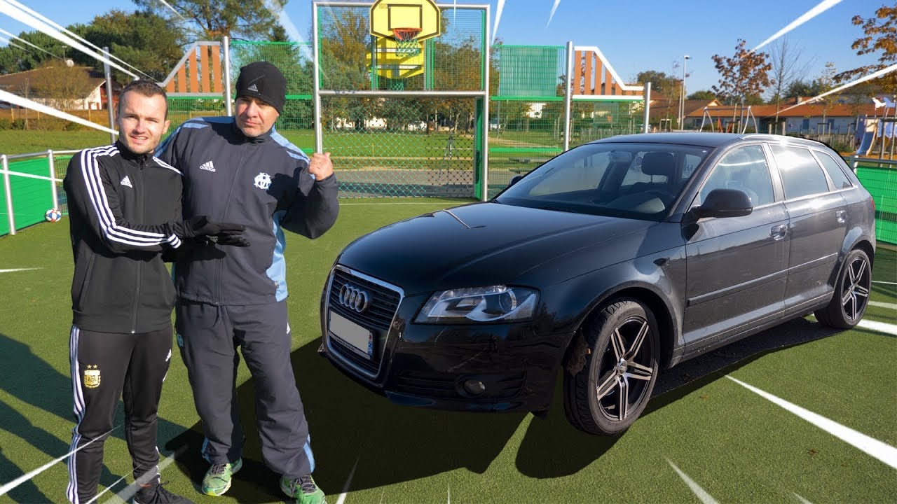 TU GAGNES = TU REPARS AVEC LA VOITURE ( Football Challenge )