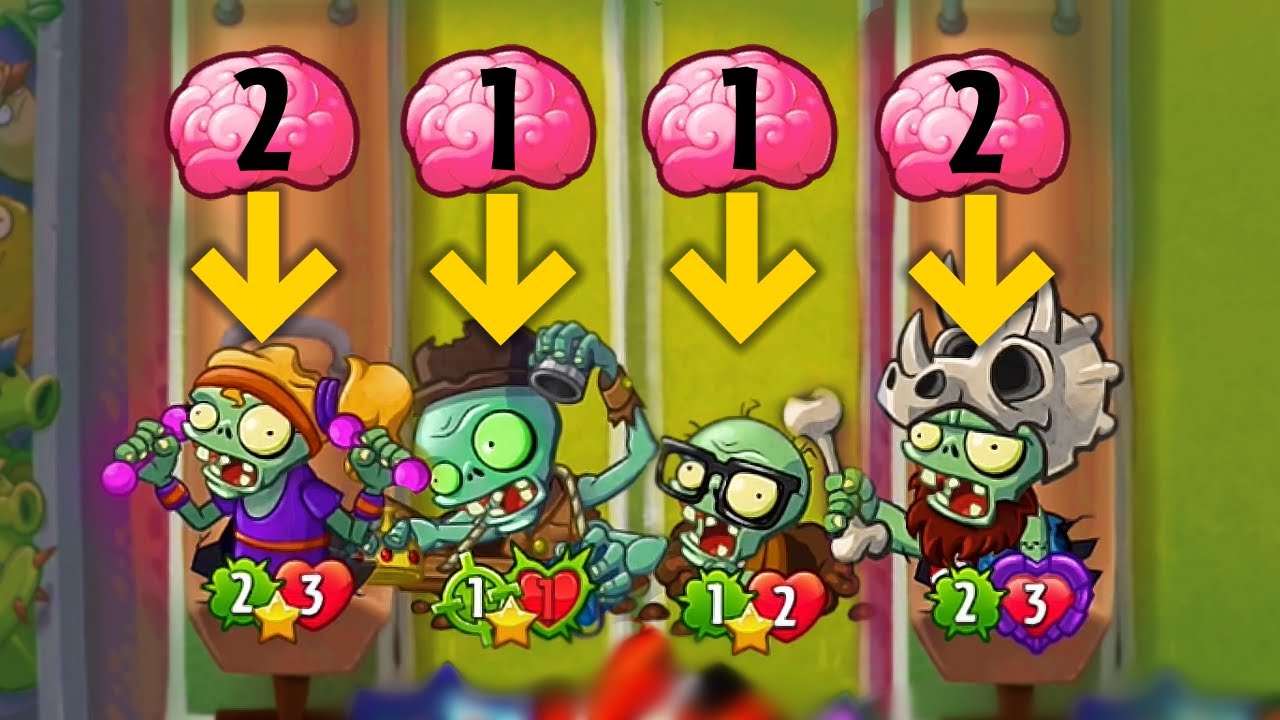 Only Using Cards That Cost 2 Brains Or Less