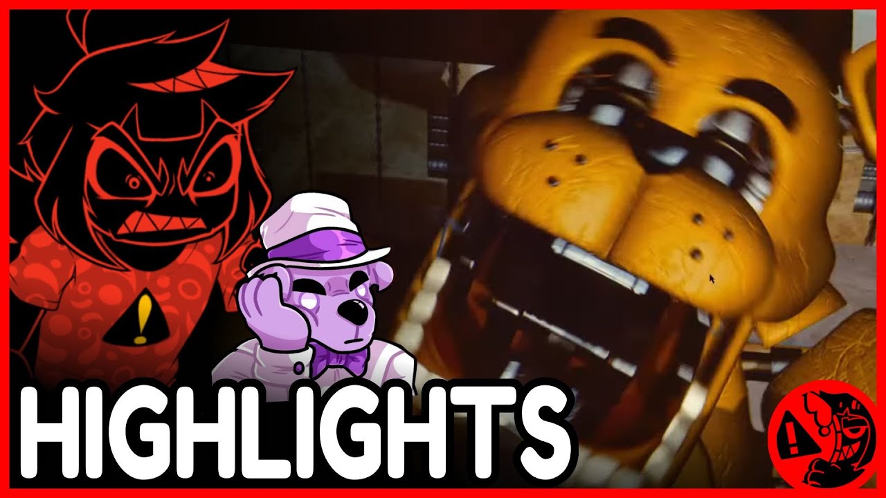 FNAF INSANITY SIMULATOR (Post-Shift 2 Part B) [Highlights]