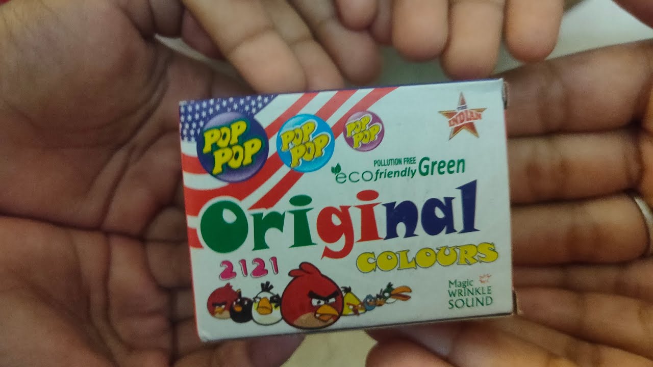 POP POP Original Colors Magic Wrinkle Sound ...POP POP