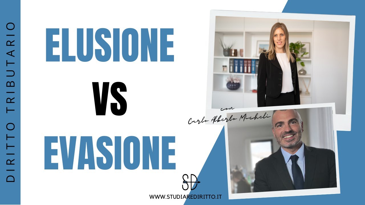 Elusione ed evasione spiegate facili | Studiare diritto Facile