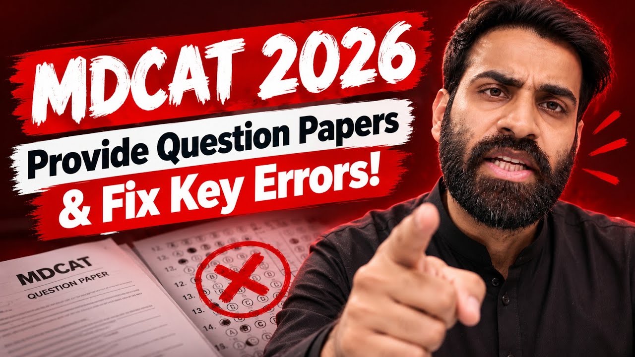 MDCAT 2024 Key Errors & No Question Paper!