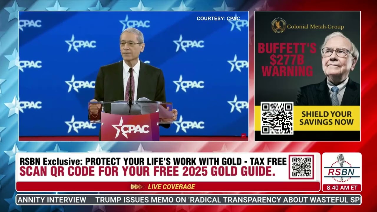 FULL SPEECH: Gordon Chang Speaks at CPAC 2025 Day Two - 2/21/25
